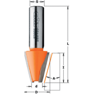 CMT handfræsitönn f. corean 12mm leggur