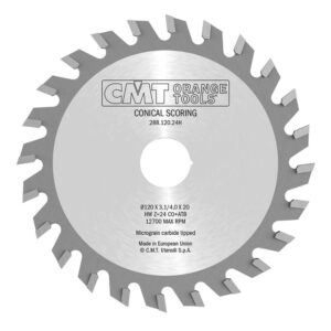 CONICAL SCORING BLADE HW 80x3.1-3.6/2.2x