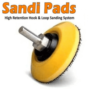 undirhald fyrir sandpappír stífur 50mm