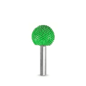 Saburrtooth schaftfraser 6mm Kúla græn