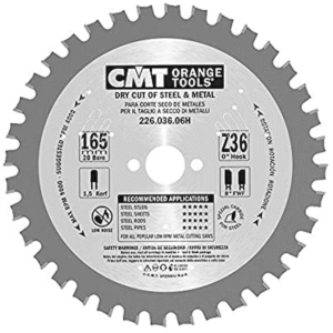 Sagarblað 165x20 Z36 Fyrir stál 1,2/1,6