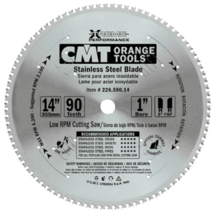 Sagarblað 355x30 Z90 fyrir ryðfrítt stál