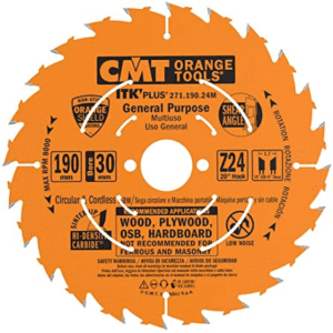 Sagarblað 190x30 Z24 Rip & Crosscut CMT