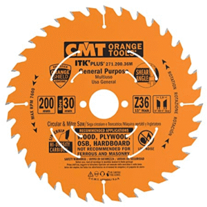 Sagarblað 200x30 Z36 Rip & Crosscut CMT