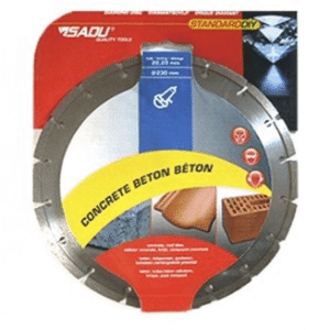 Demantsblað fyrir stein 125mm  22,23mm