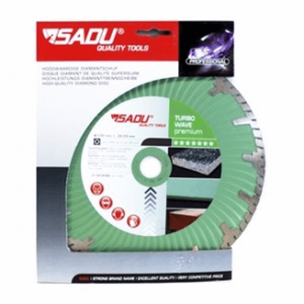 Demantsblað 115mm turbo wave pro