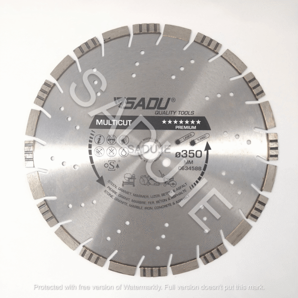 Dematnsblað prem.350x25,4x12mm K12