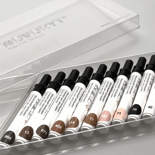 Novoryt viðgerða pennar fínn oddur 10 st