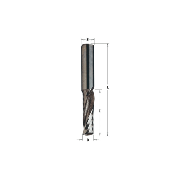 CMT fræsitönn f.plast 10mm 42mm Z1