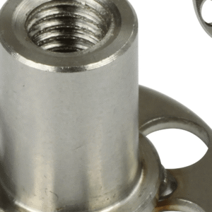 Innfeld ró M8 A4 m botni og 15mm flans