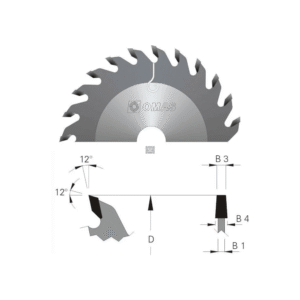 Omas forsk.bl 80mm  3,1>4,2 20gat Z12