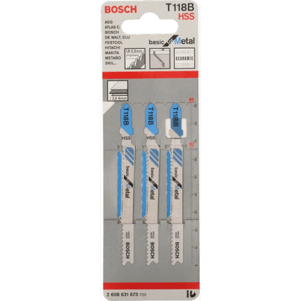 Stingsagarblöð T118B