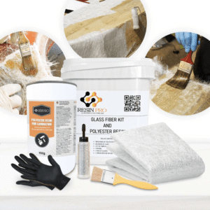 Pro acryl resin  glertrefjasett