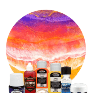 Pro resin sett sólarlag